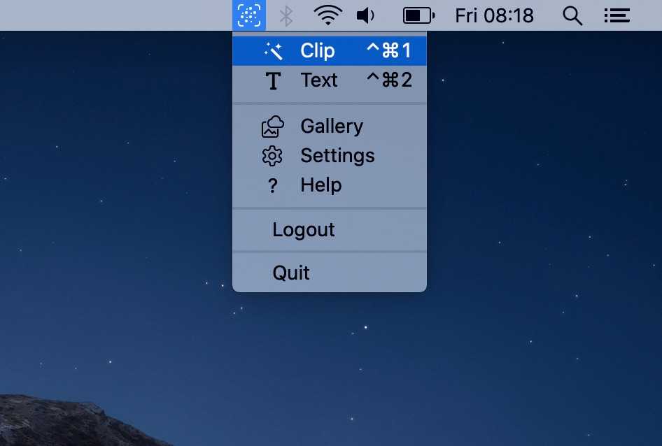 how to clip on mac
